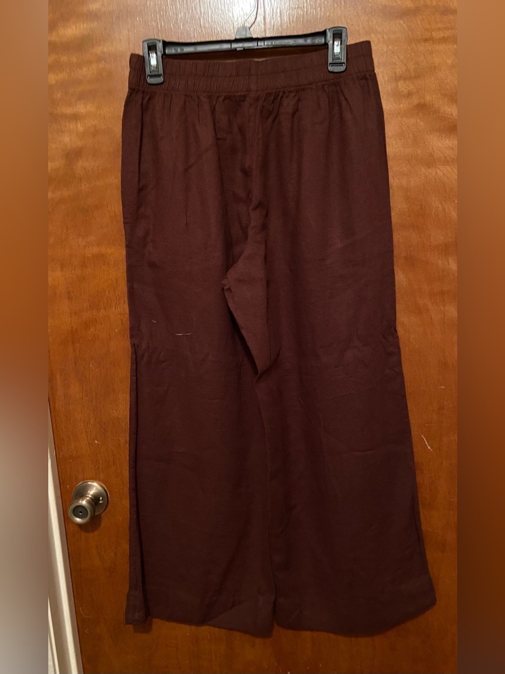 NWOT Old Navy Wide Leg Crop Linen Pants